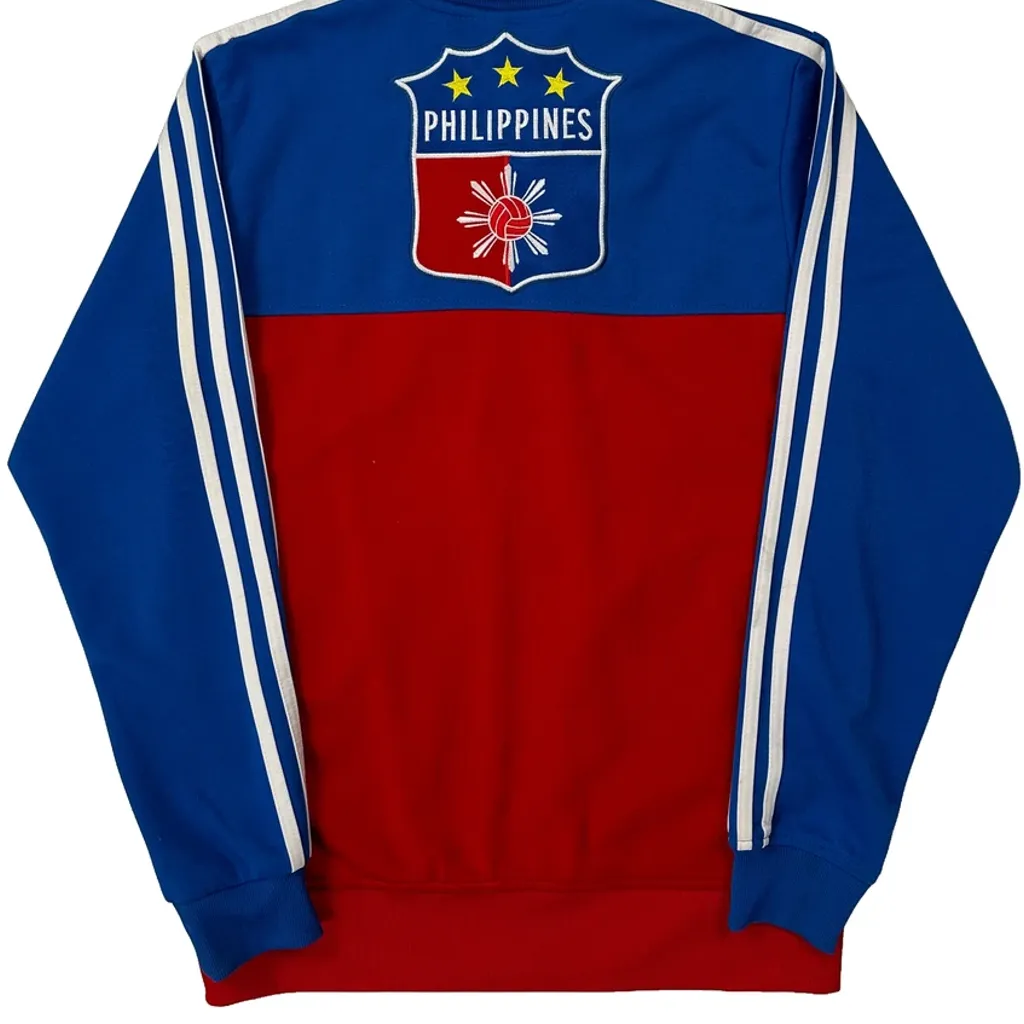 Philippines Adidas Graphic Track Jacket - Medium Multicoloured Polyester - Image 7