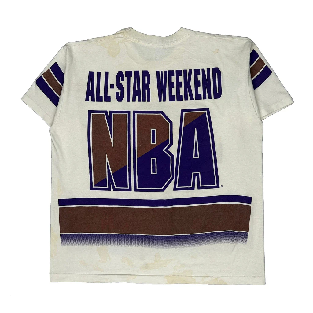 Phoenix All-Star Weekend 1995 Salem Nba T-Shirt - XL White Cotton - Image 2