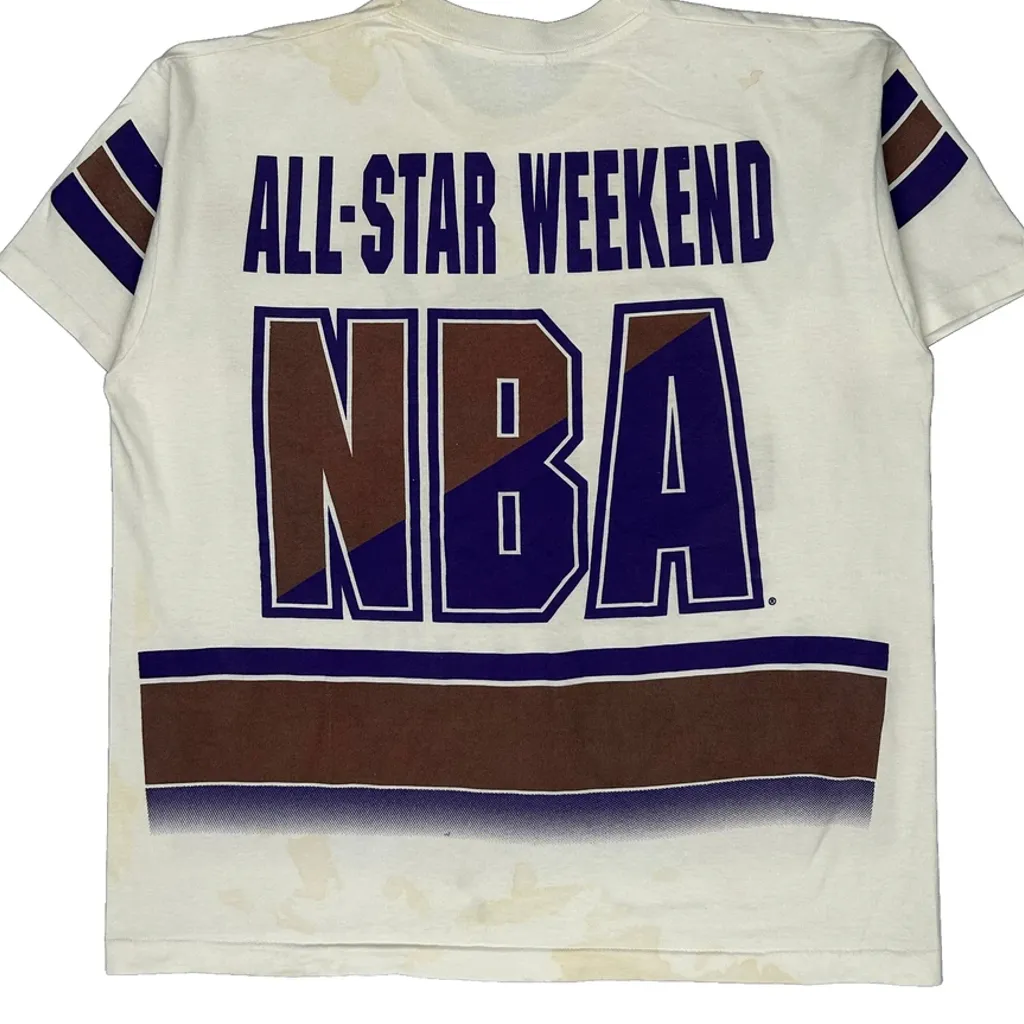 Phoenix All-Star Weekend 1995 Salem Nba T-Shirt - XL White Cotton - Image 7
