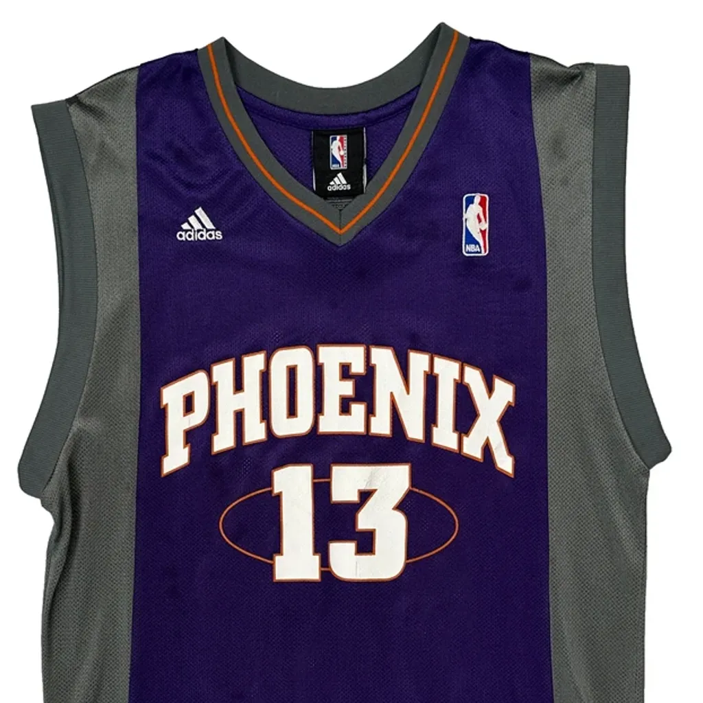 Phoenix Suns Adidas Nba Jersey - Small Purple Polyester - Image 4