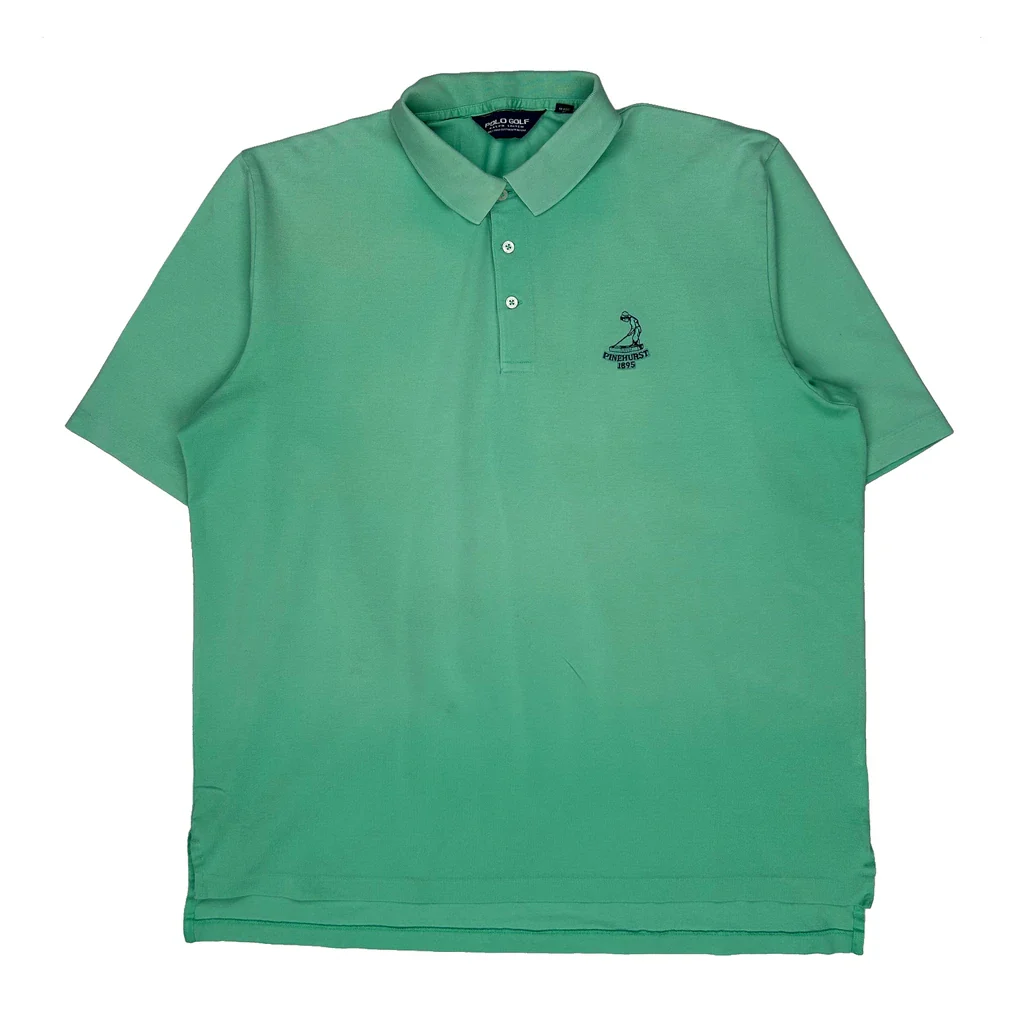 Pinehurst Polo Golf Ralph Lauren Polo Shirt - XL Green Cotton