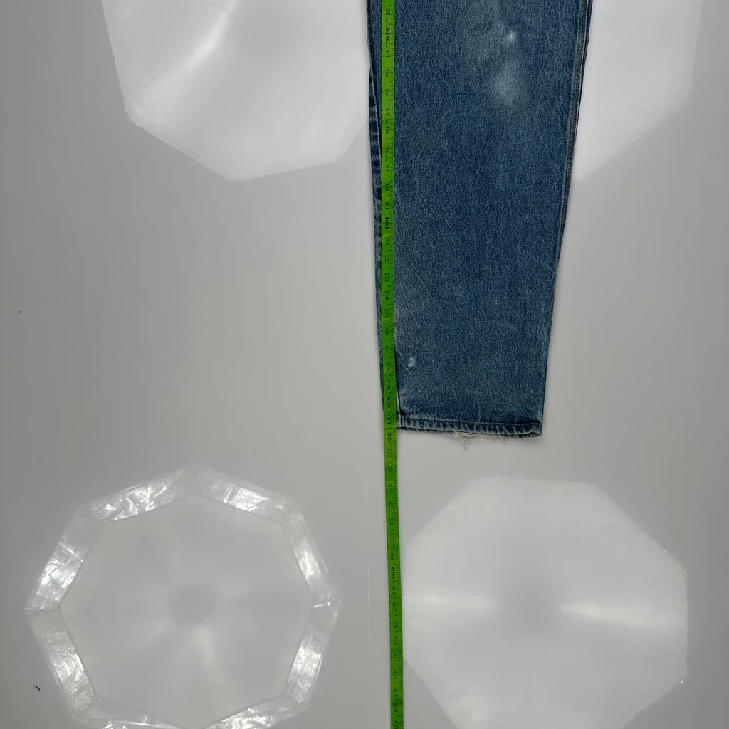 Pit Stop Carpenter Jeans - 30W 32L Blue Denim - Image 5