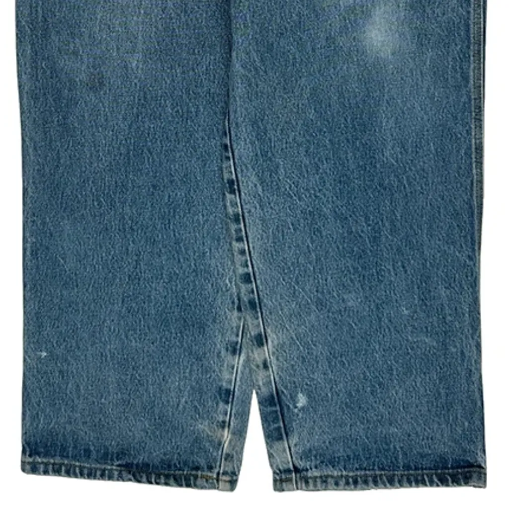 Pit Stop Carpenter Jeans - 30W 32L Blue Denim - Image 9