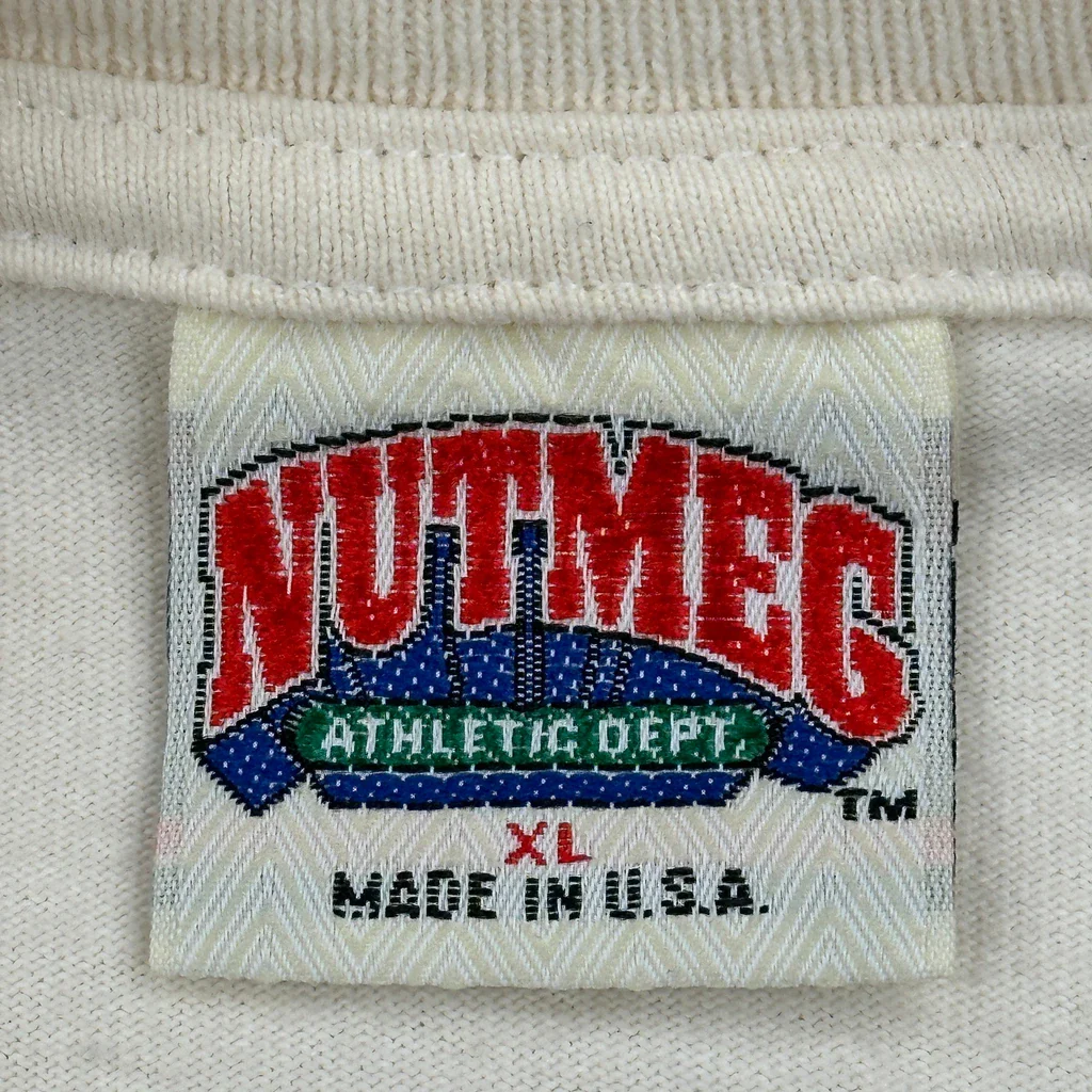 Pittsburgh Pirates Nutmeg Single Stitch T-Shirt - XL Cream Cotton - Image 3