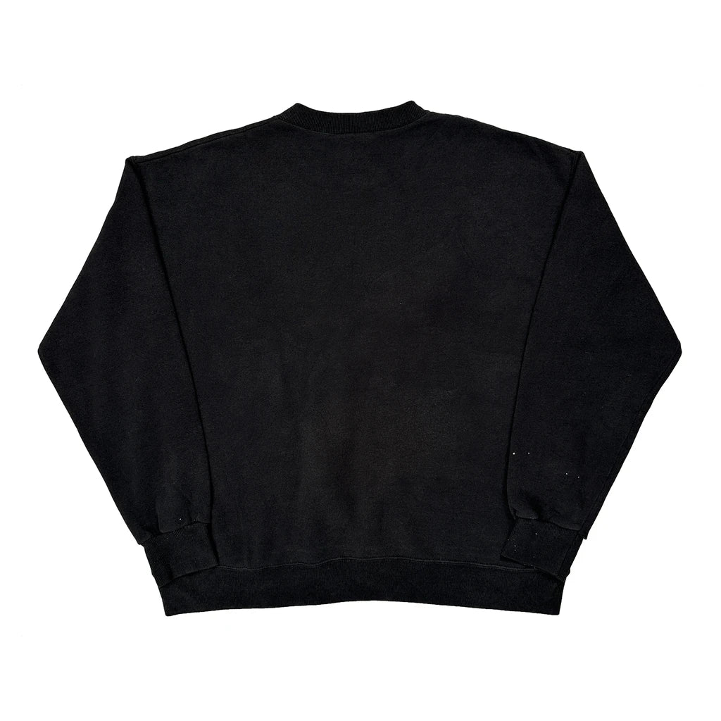 Pittsburgh Steelers Lee Sport Nfl Sweatshirt - Large Black Cotton - Image 2