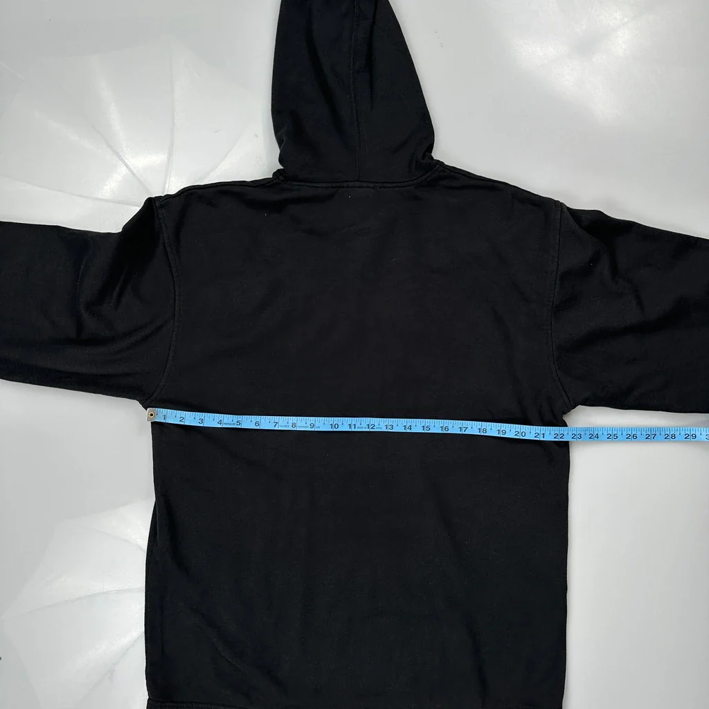 Pittsburgh Steelers Nfl Hoodie - Large Black Cotton - Image 3