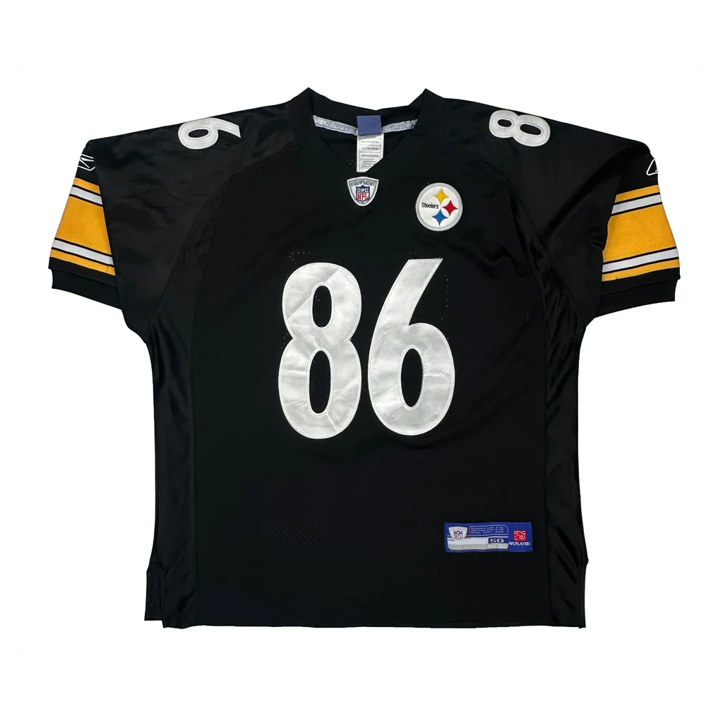 Pittsburgh Steelers Reebok Nfl Jersey - XL Black Polyester