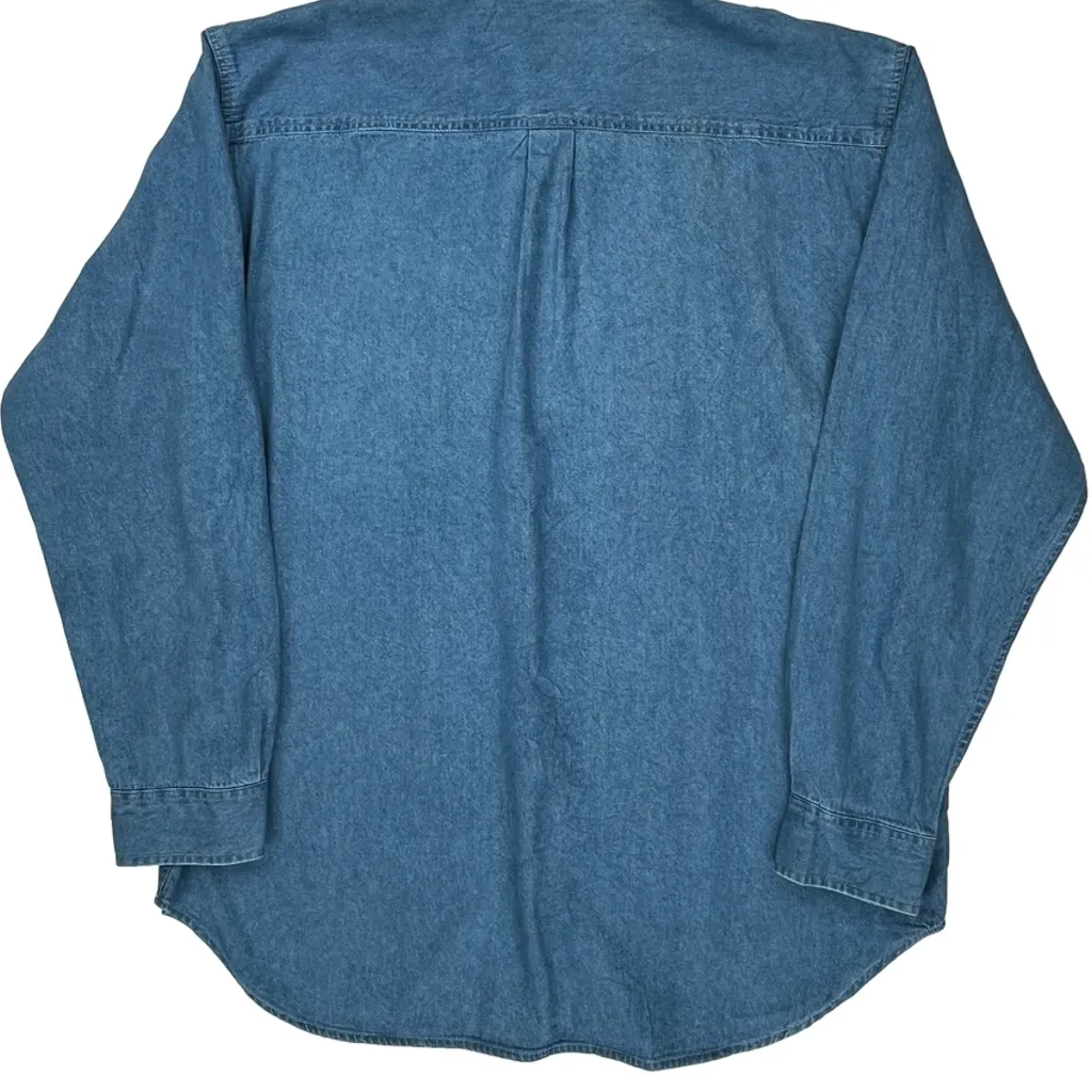 Planet Hollywood Denim Shirt - XL Blue Denim - Image 7