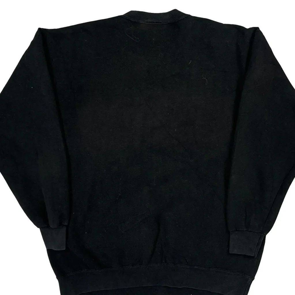 Planet Hollywood Graphic Sweatshirt - Medium Black Cotton - Image 6