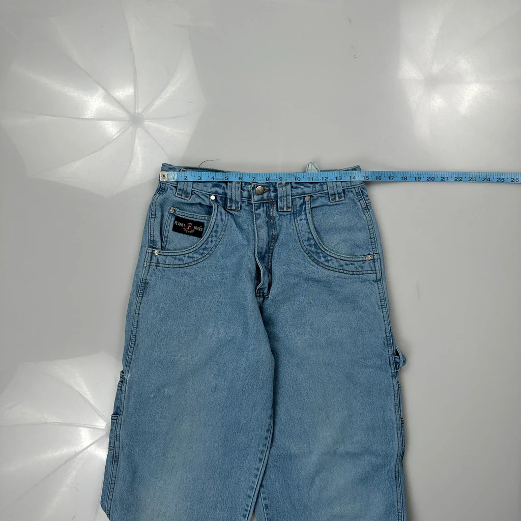 Planet Traxx Carpenter Jeans - 29W 29L Blue Denim - Image 3