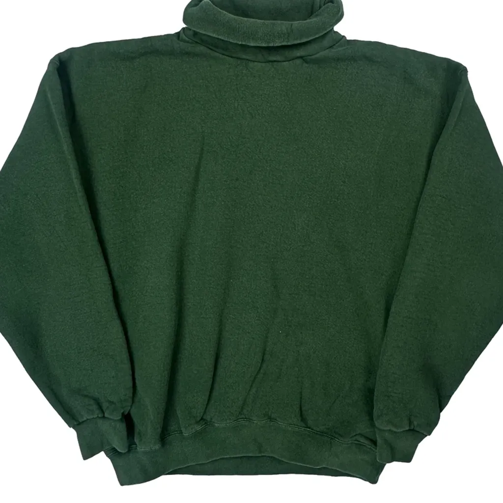Pluma Sweatshirt - Large Green Cotton - Image 6
