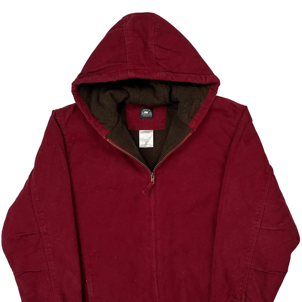 Polar King Workwear Jacket - XL Red Cotton - Image 5