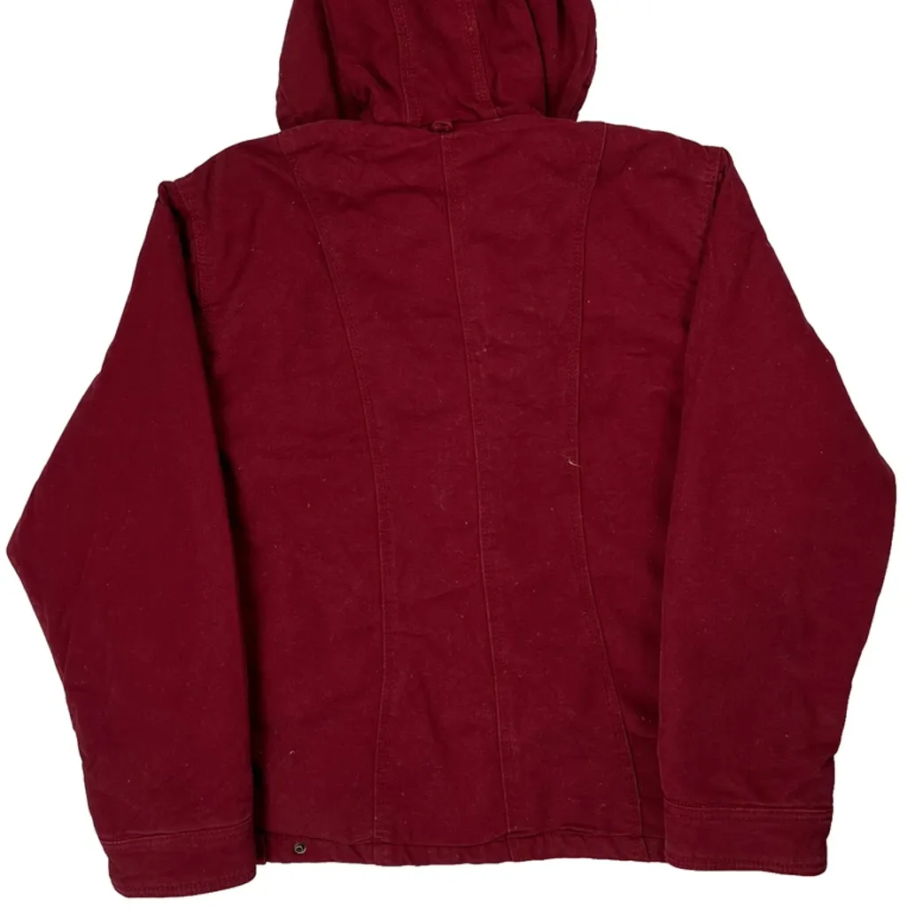 Polar King Workwear Jacket - XL Red Cotton - Image 7
