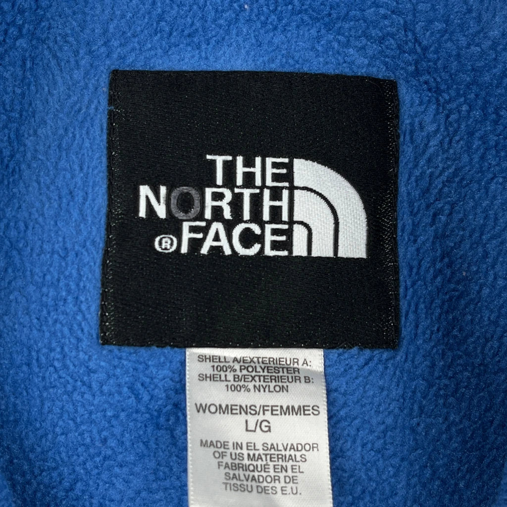 Polartec The North Face Denali Fleece Jacket - Large Blue Polyester - Image 3
