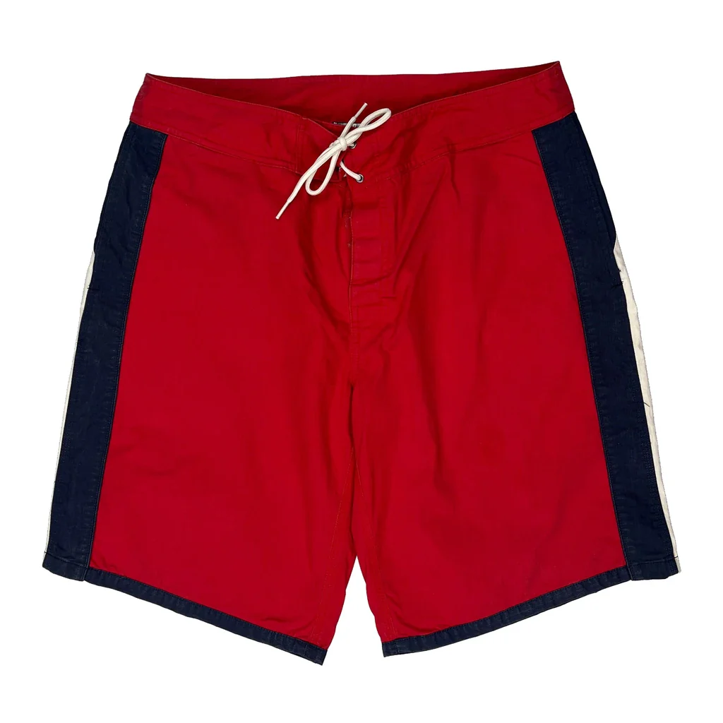 Polo 67 Polo By Ralph Lauren Graphic Shorts - 34W 8L Red Cotton - Image 2