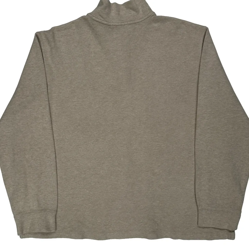 Polo By Ralph Lauren 1/4 Zip - 2XL Beige Cotton - Image 7