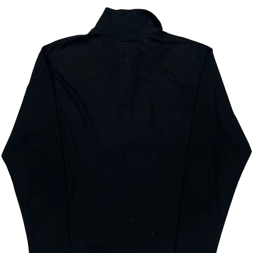 Polo By Ralph Lauren 1/4 Zip - Medium Black Polyester - Image 7