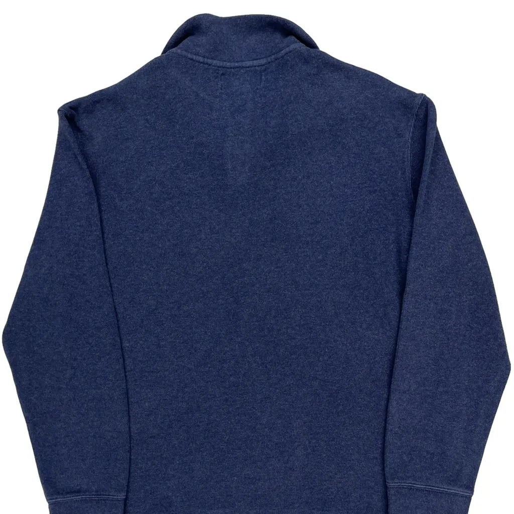 Polo By Ralph Lauren 1/4 Zip - Medium Blue Cotton - Image 7