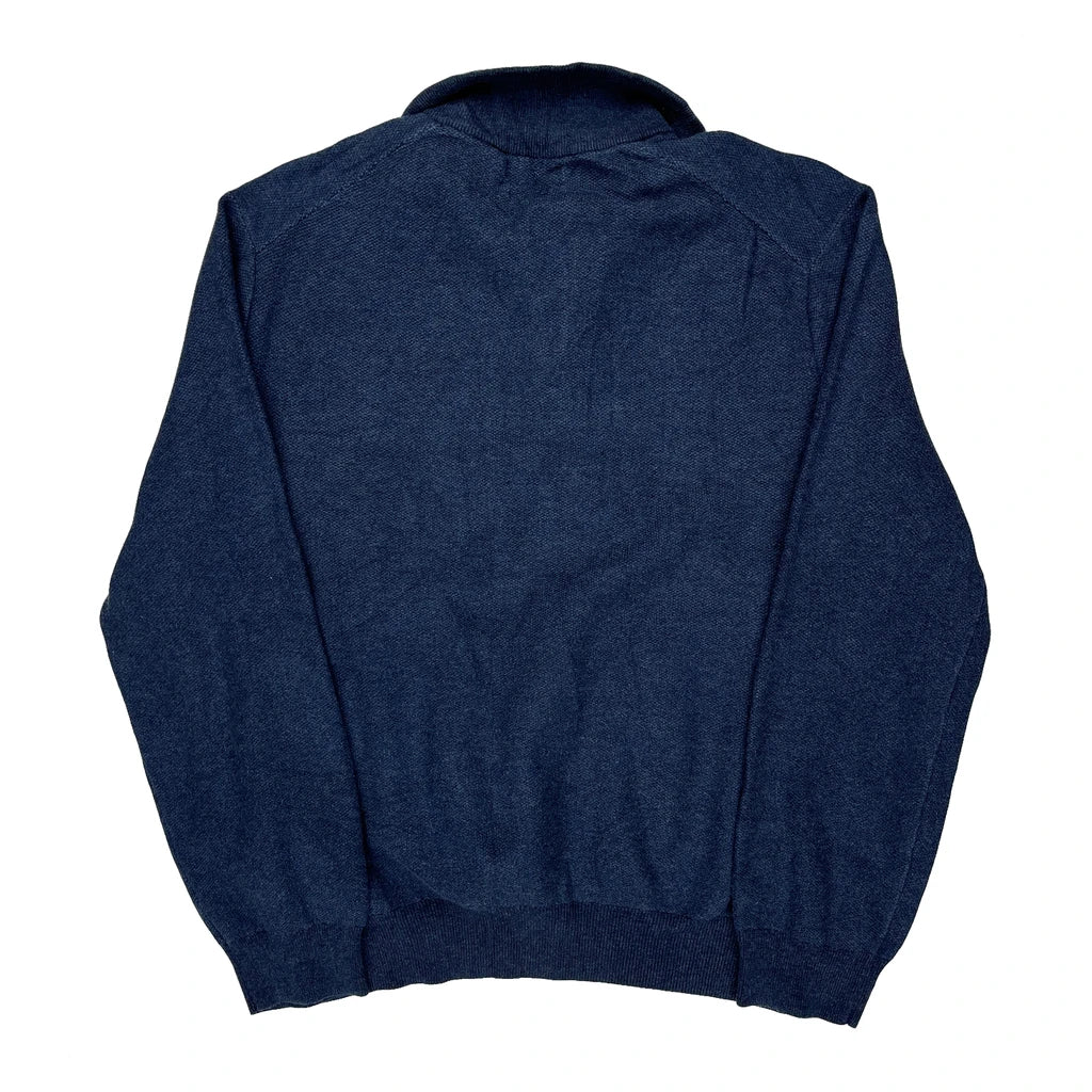 Polo By Ralph Lauren 1/4 Zip - XL Blue Cotton - Image 2