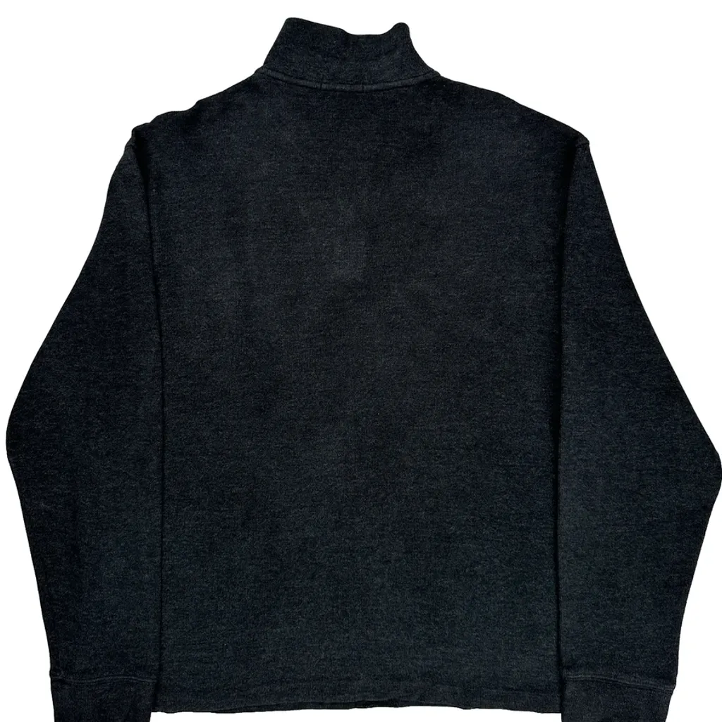 Polo By Ralph Lauren 1/4 Zip - Large Gray Cotton - Image 7
