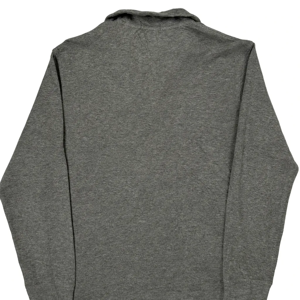 Polo By Ralph Lauren 1/4 Zip - Large Gray Cotton - Image 6