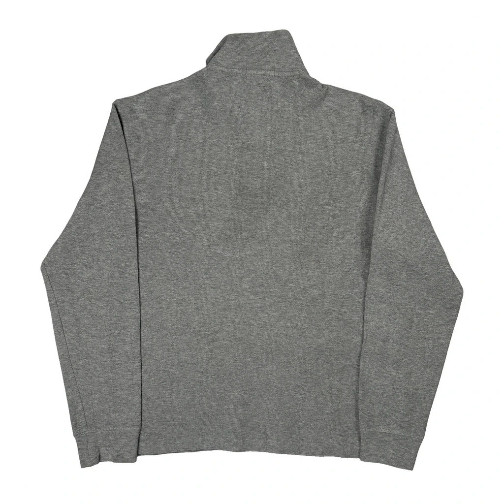 Polo By Ralph Lauren 1/4 Zip - Medium Gray Cotton - Image 2