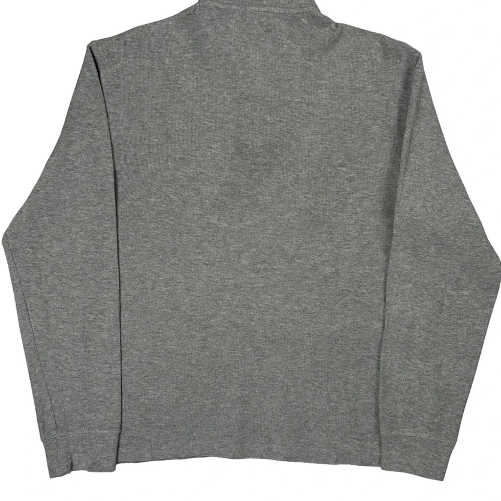 Polo By Ralph Lauren 1/4 Zip - Medium Gray Cotton - Image 7