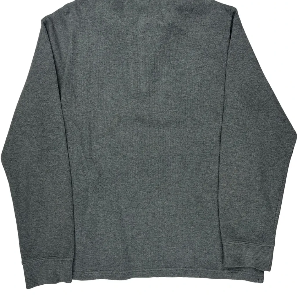Polo By Ralph Lauren 1/4 Zip - Medium Gray Cotton - Image 6