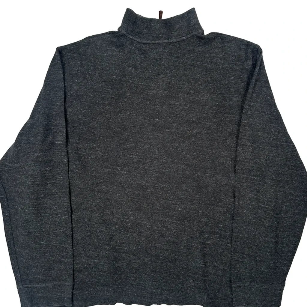 Polo By Ralph Lauren 1/4 Zip - XL Gray Cotton - Image 6