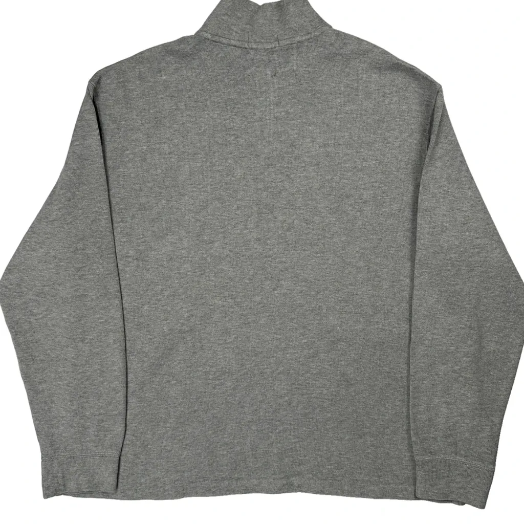 Polo By Ralph Lauren 1/4 Zip - XL Gray Cotton - Image 7