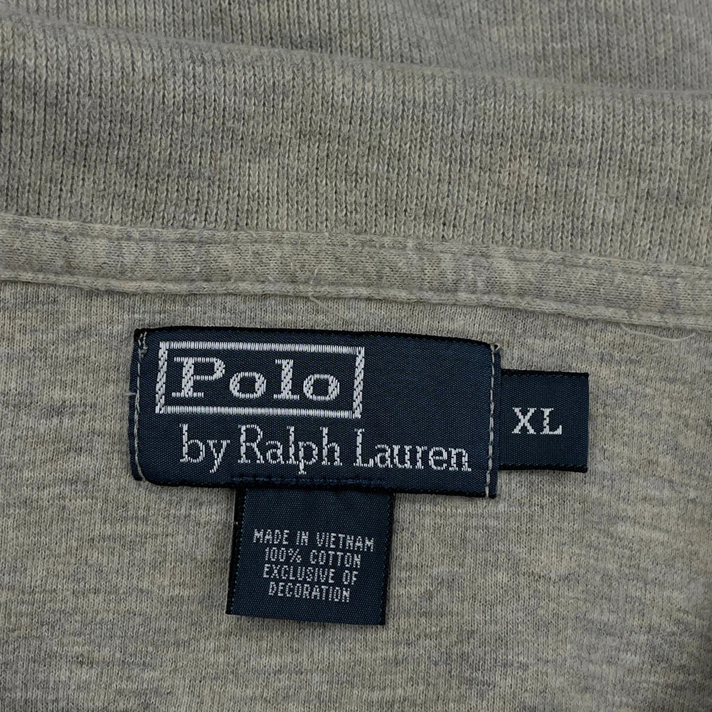 Polo By Ralph Lauren 1/4 Zip - XL Gray Cotton - Image 3