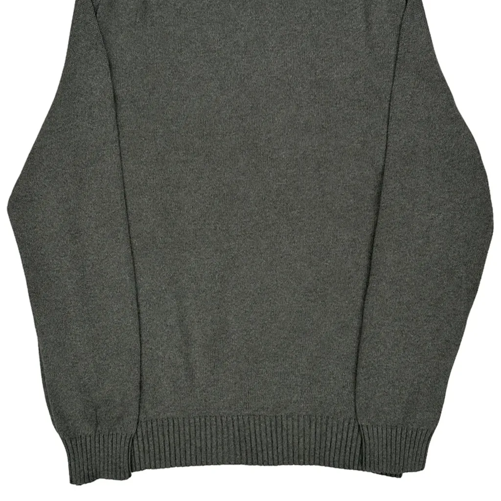 Polo By Ralph Lauren Tall 1/4 Zip - Large Grey Cotton - Image 6