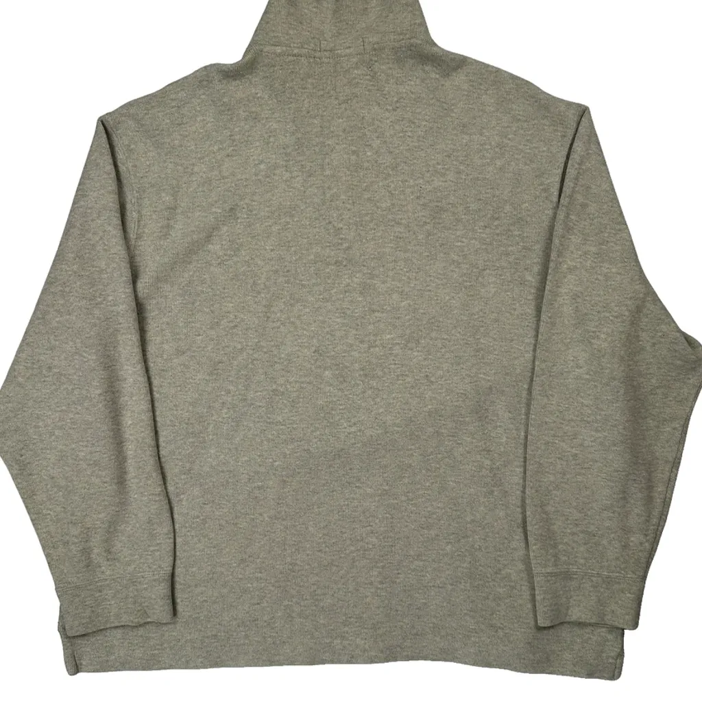 Polo By Ralph Lauren 1/4 Zip - XL Grey Cotton - Image 6