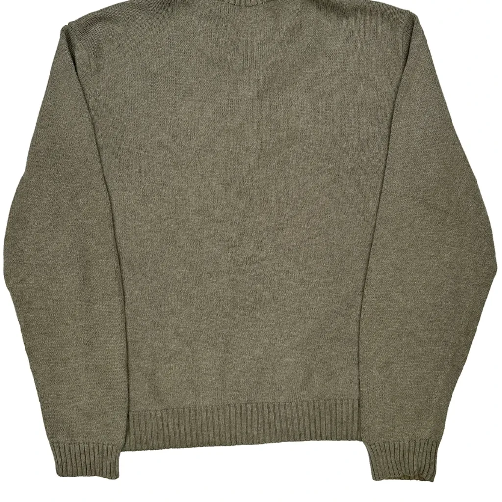 Polo By Ralph Lauren 1/4 Zip - 2XL Grey Cotton - Image 6