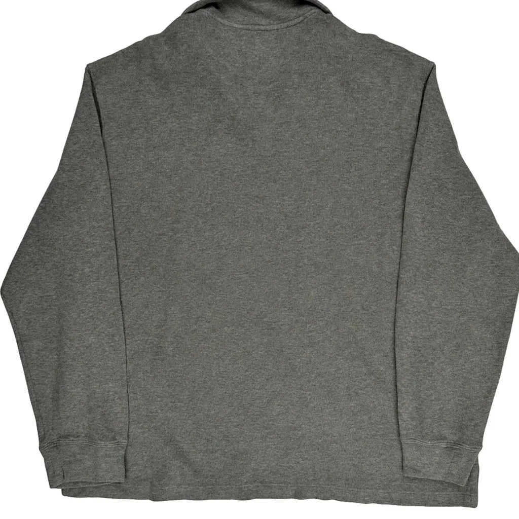 Polo By Ralph Lauren 1/4 Zip - 2XL Grey Cotton - Image 7