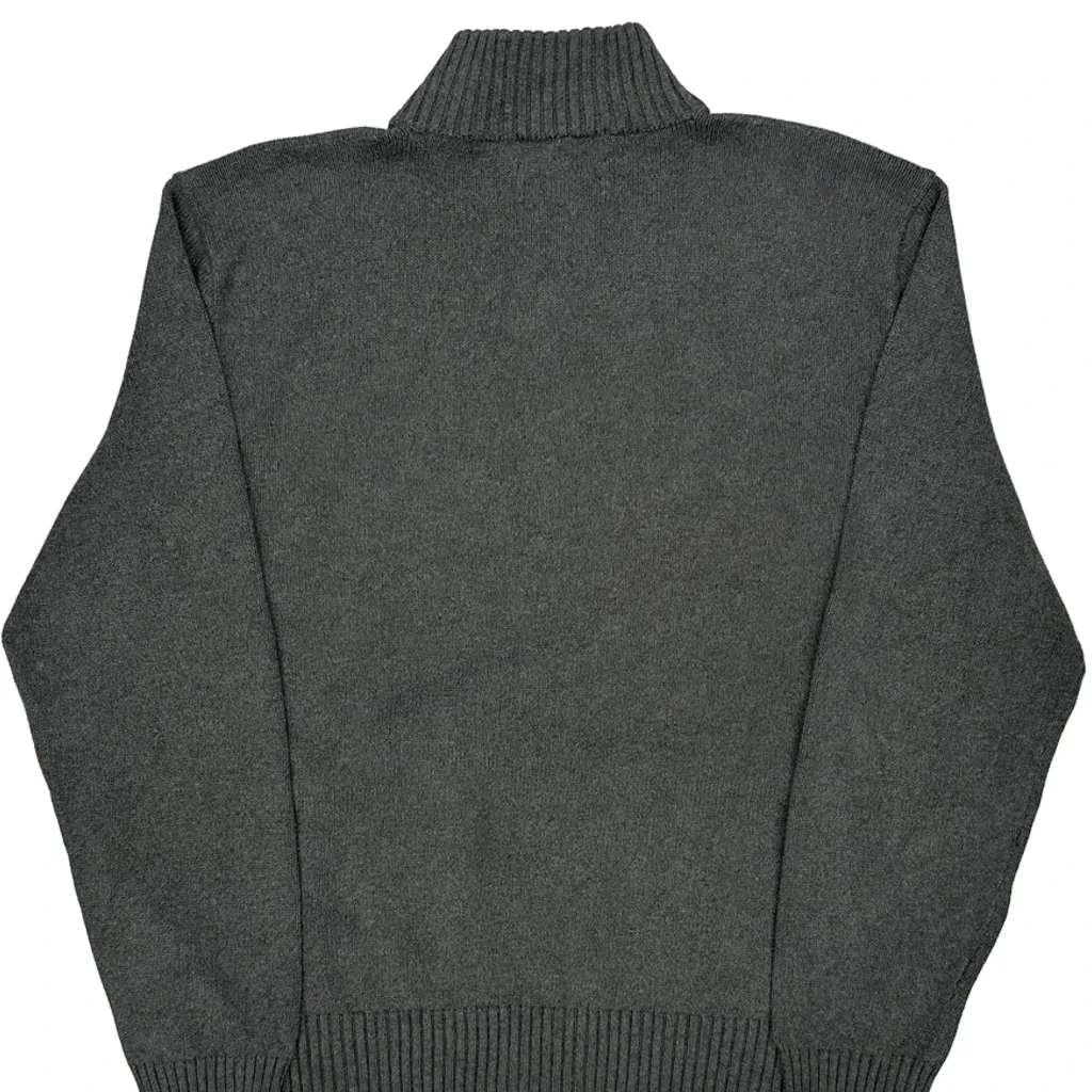 Polo By Ralph Lauren 1/4 Zip - 2XL Grey Cotton - Image 3