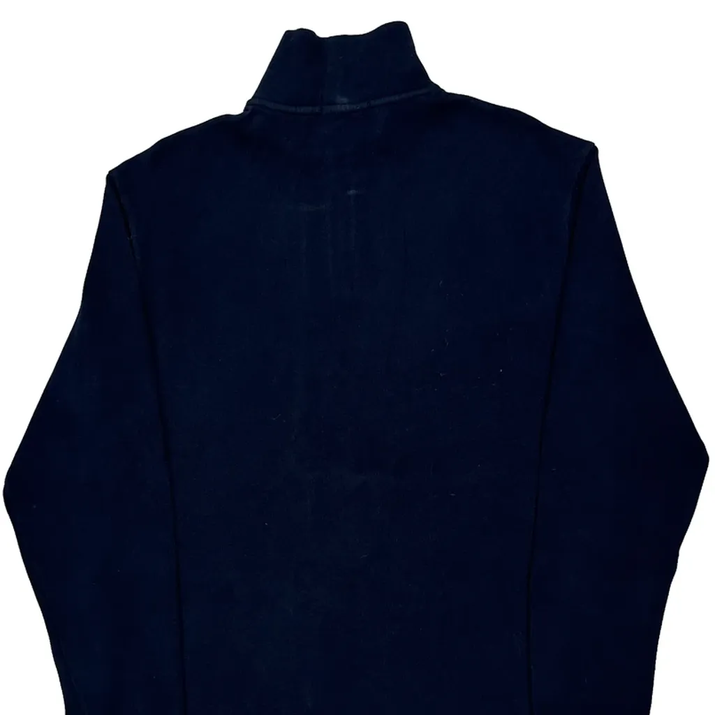 Polo By Ralph Lauren 1/4 Zip - Large Navy Cotton - Image 6