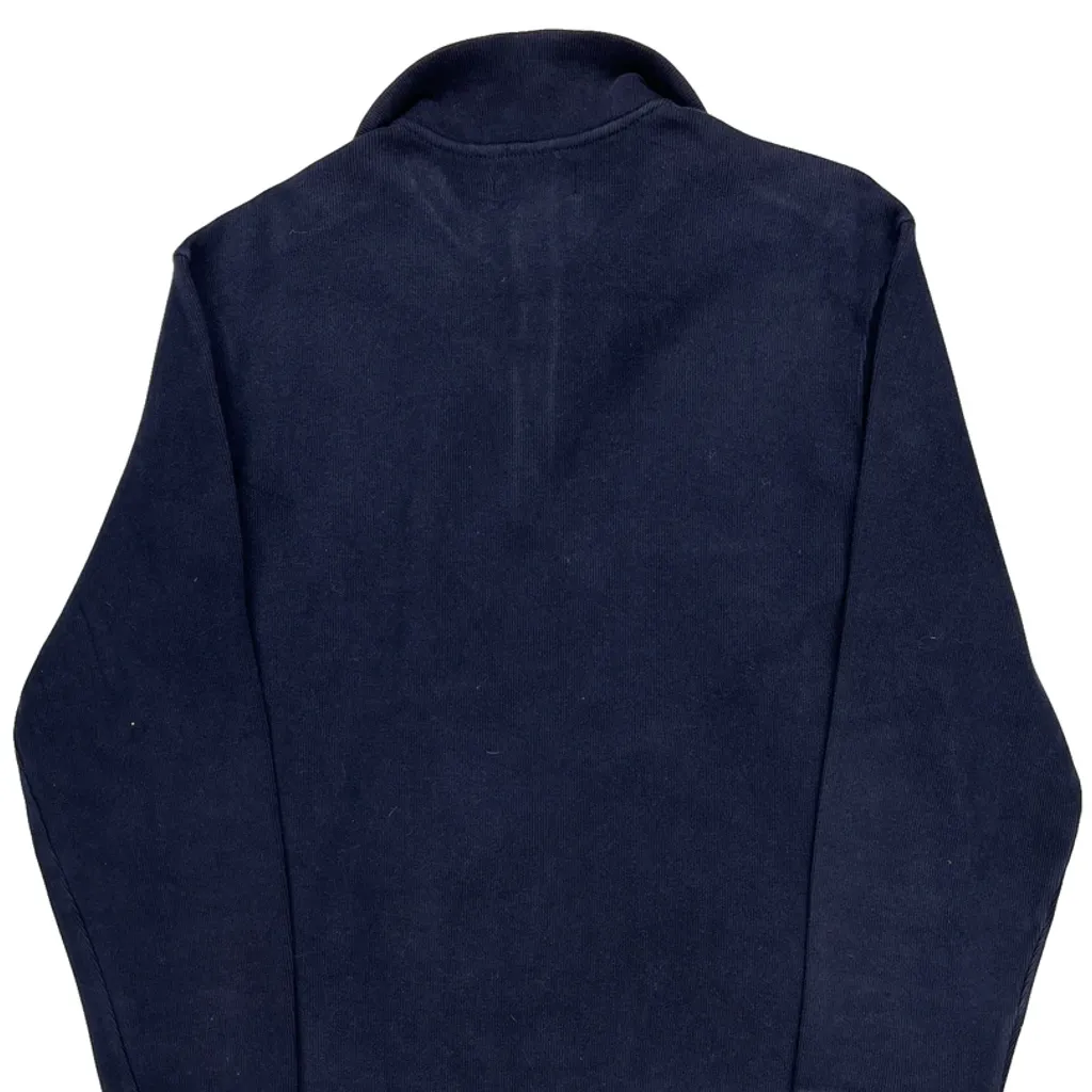 Polo By Ralph Lauren 1/4 Zip - Medium Navy Cotton - Image 7