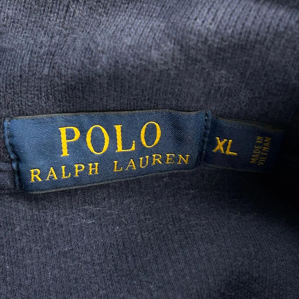 Polo By Ralph Lauren 1/4 Zip - XL Navy Cotton - Image 3