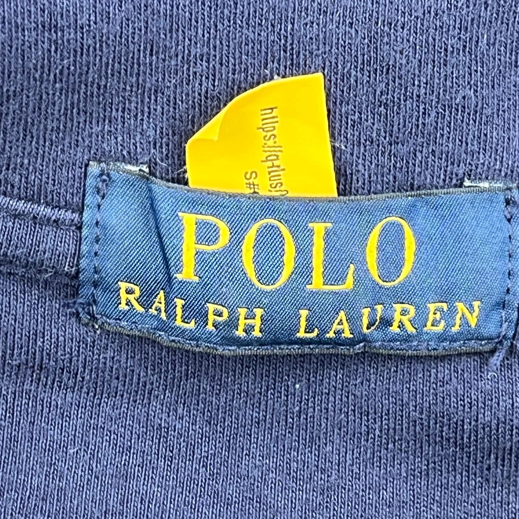 Polo By Ralph Lauren 1/4 Zip - XS Navy Cotton - Image 4