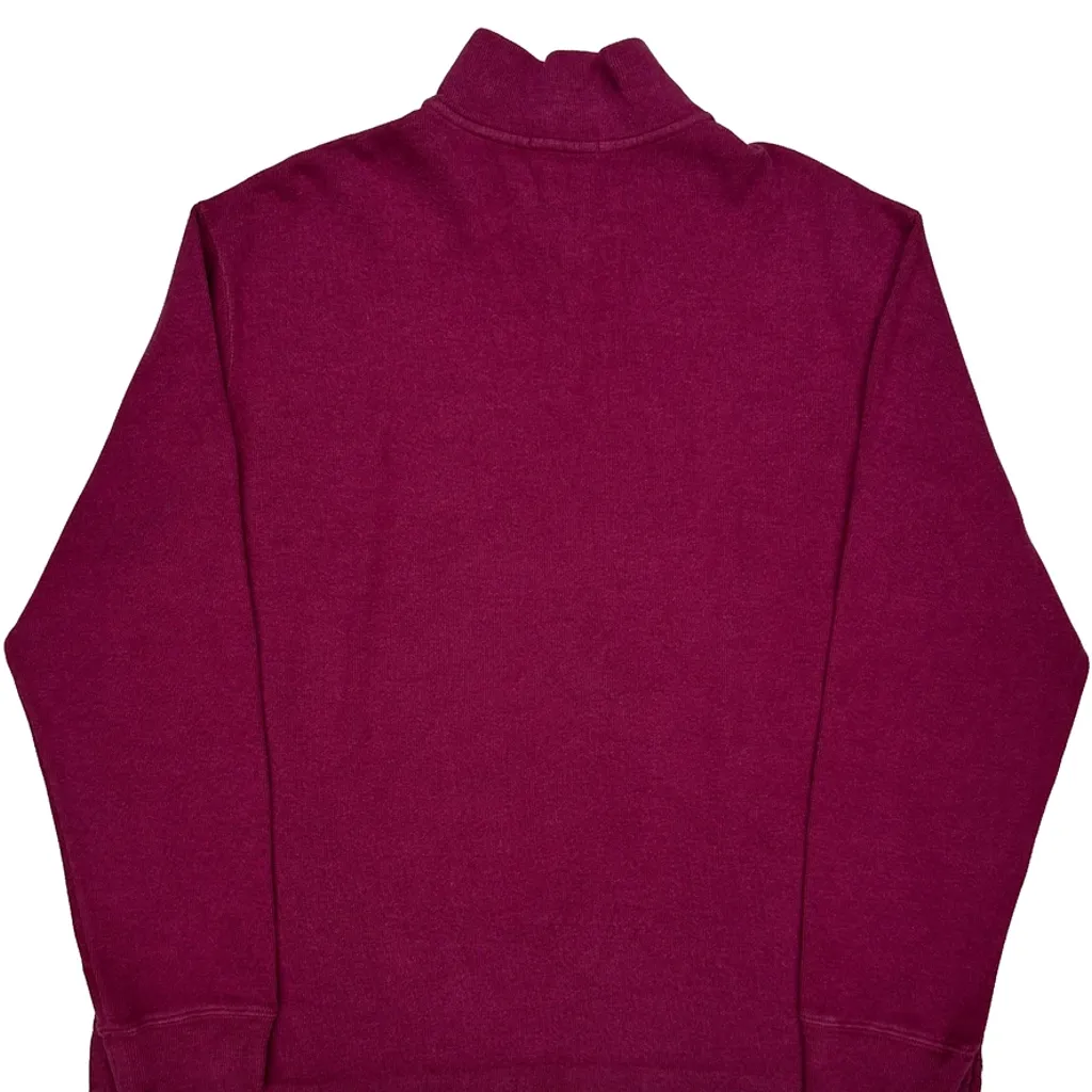 Polo By Ralph Lauren 1/4 Zip - XL Purple Cotton - Image 7