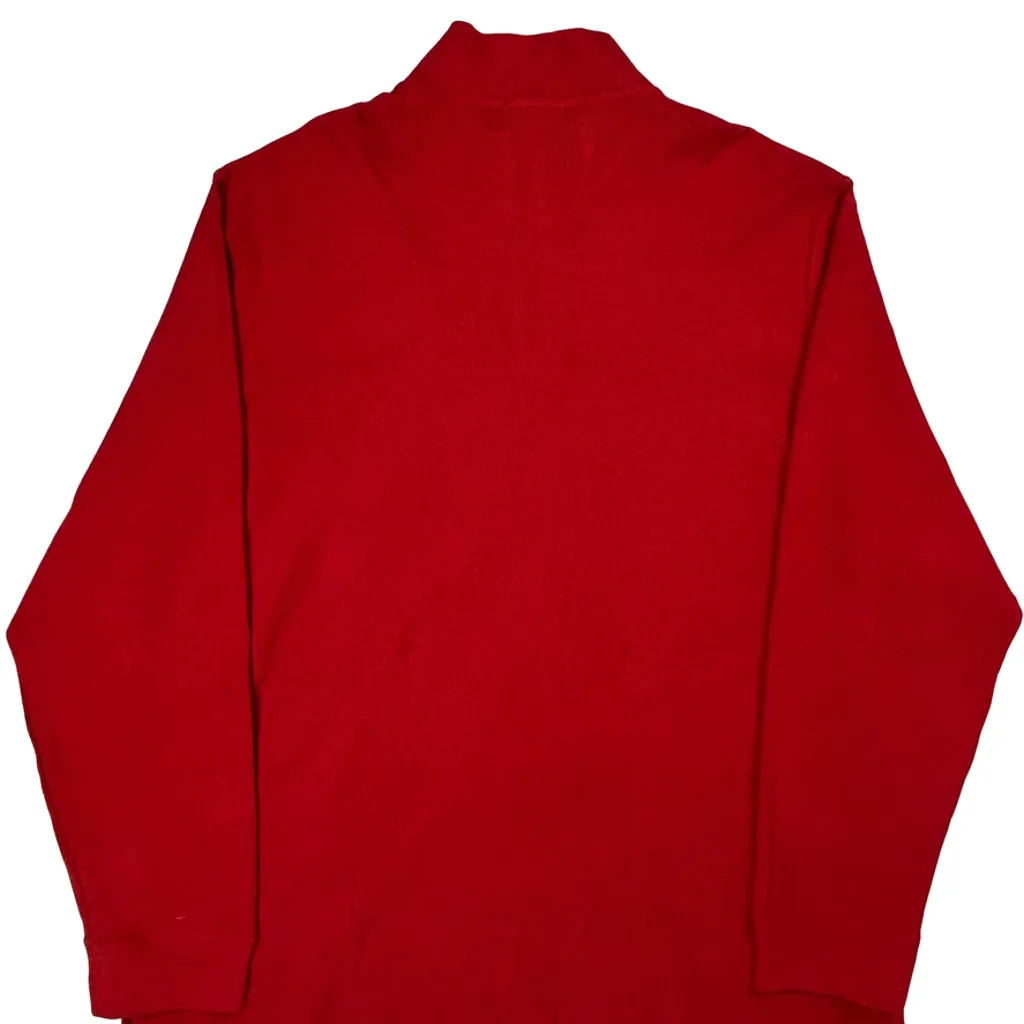 Polo By Ralph Lauren 1/4 Zip - 2XL Red Cotton - Image 6