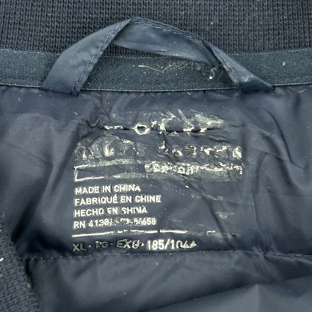 Polo By Ralph Lauren Bomber Jacket - XL Blue Polyester - Image 3