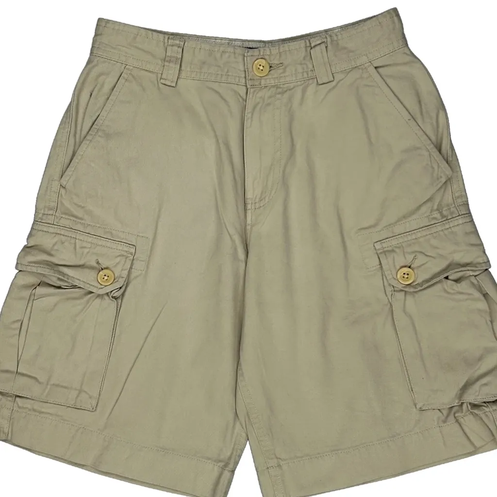 Polo By Ralph Lauren Cargo Shorts - 25W 7L Beige Cotton - Image 10