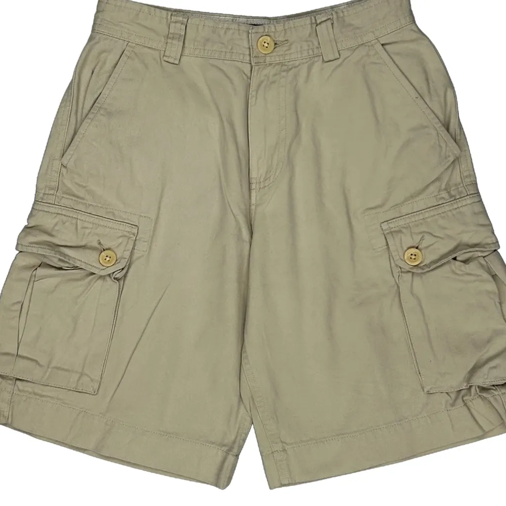 Polo By Ralph Lauren Cargo Shorts - 25W 7L Beige Cotton - Image 9