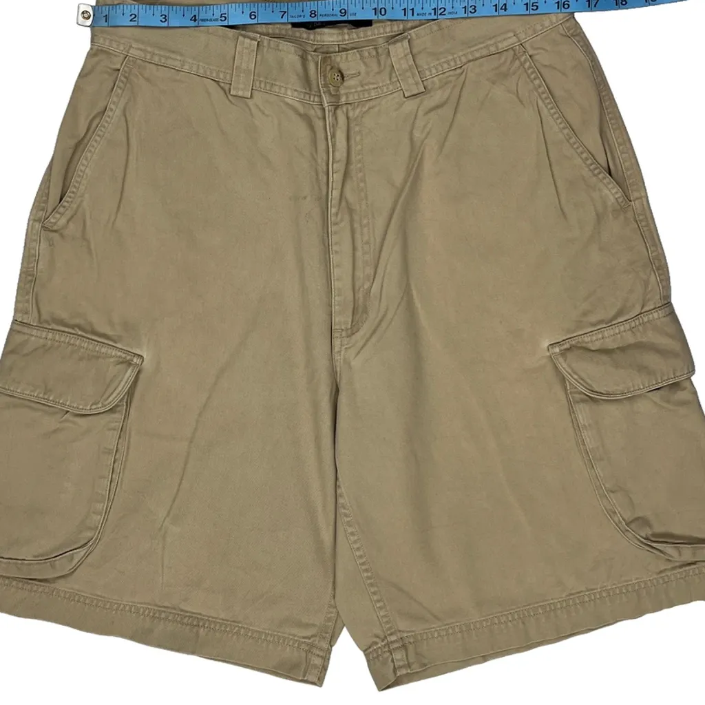 Polo By Ralph Lauren Cargo Shorts - 32W 9L Beige Cotton - Image 8