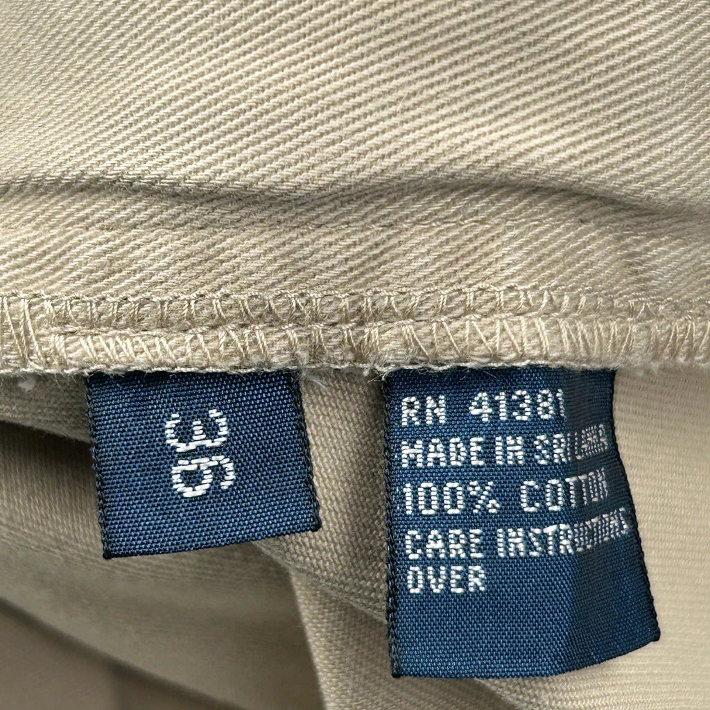 Polo By Ralph Lauren Cargo Shorts - 34W 8L Beige Cotton - Image 7