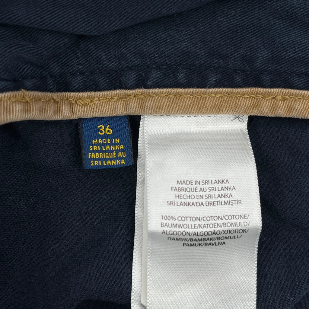 Polo By Ralph Lauren Cargo Shorts - 34W 9L Blue Cotton - Image 6