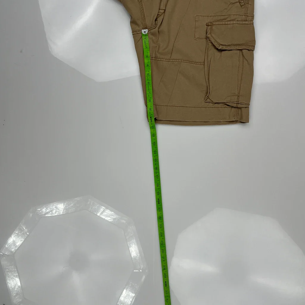 Polo By Ralph Lauren Cargo Shorts - 32W 9L Brown Cotton - Image 6