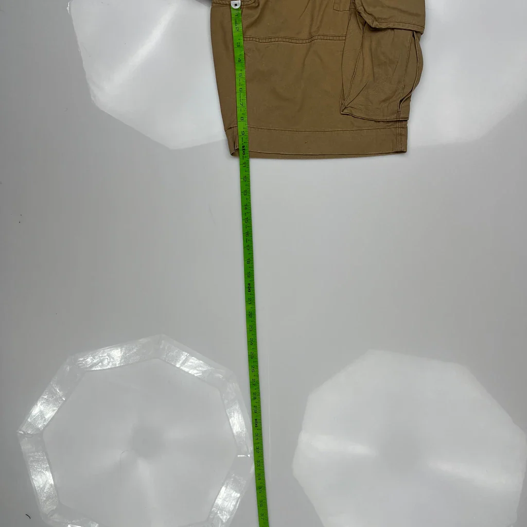 Polo By Ralph Lauren Cargo Shorts - 35W 10L Brown Cotton - Image 5